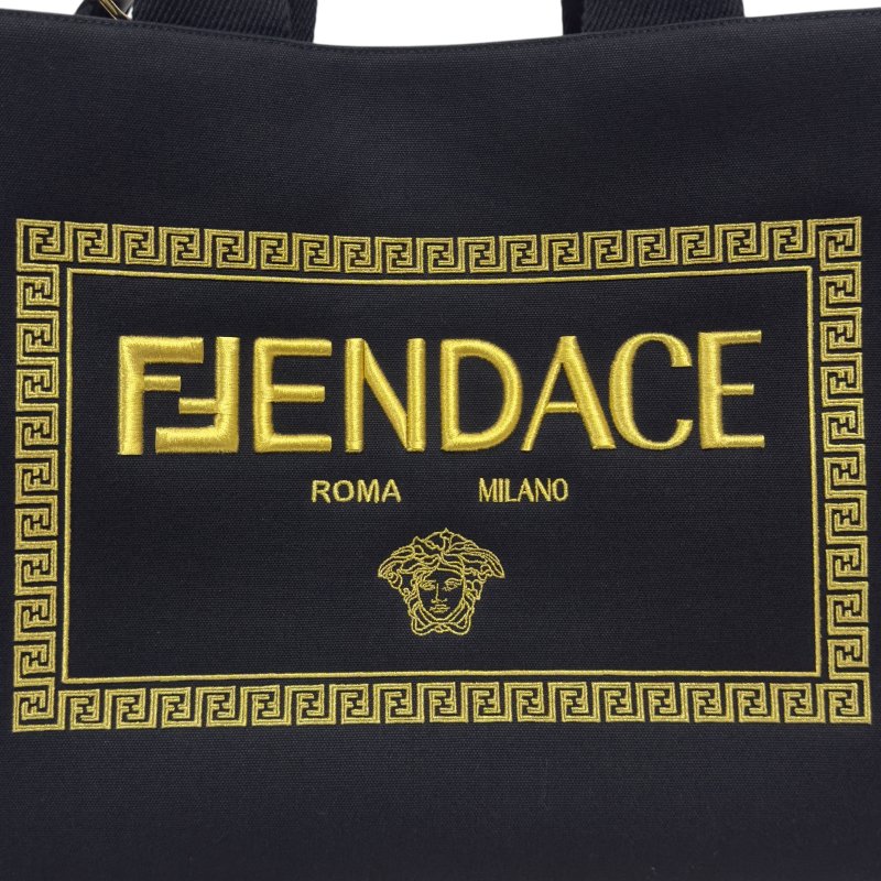 FENDACE Fendi 聯乘 Versace 2用袋-4