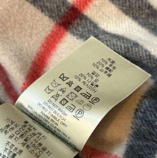 BURBERRY 英國黑標格紋羊毛背心UK4-8