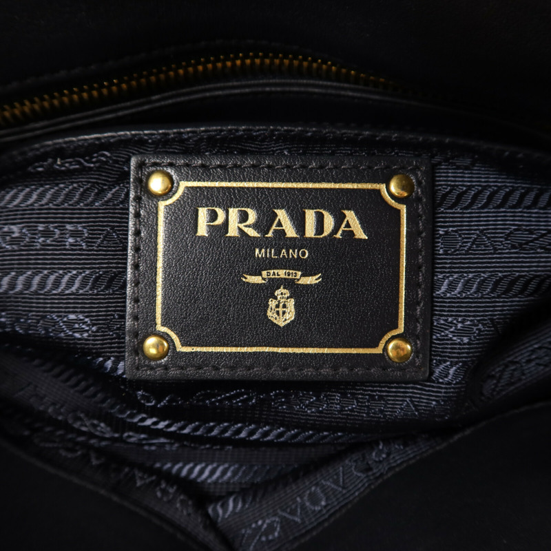 PRADA 尼龍2 Way Shoulder Bag金扣手挽肩背兩用袋-5