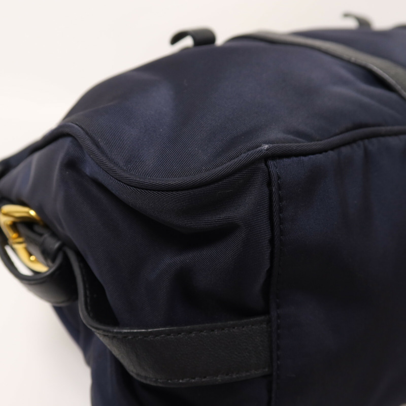 PRADA 尼龍2 Way Shoulder Bag金扣手挽肩背兩用袋-10