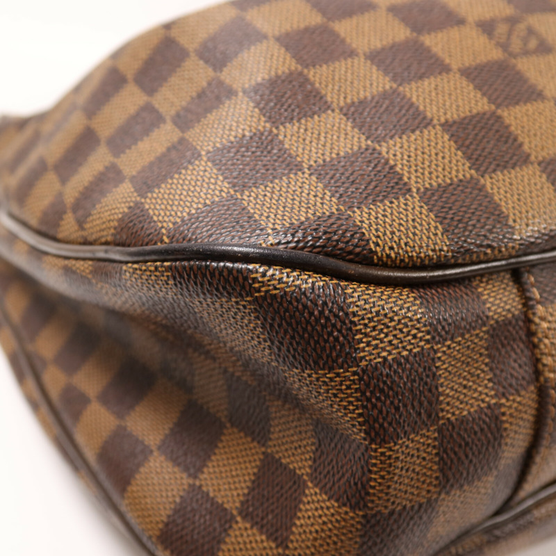 LOUIS VUITTON Damier Evora MM金扣手挽肩背兩用袋-11