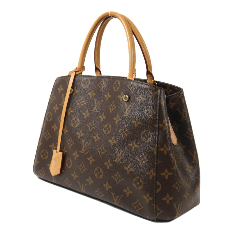 LOUIS VUITTON Monogram Montaigne BB金扣手挽肩背兩用袋-2
