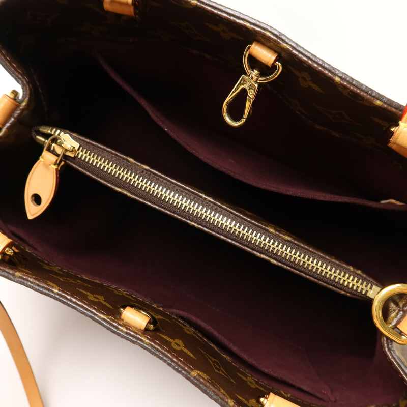 LOUIS VUITTON Monogram Montaigne BB金扣手挽肩背兩用袋-4