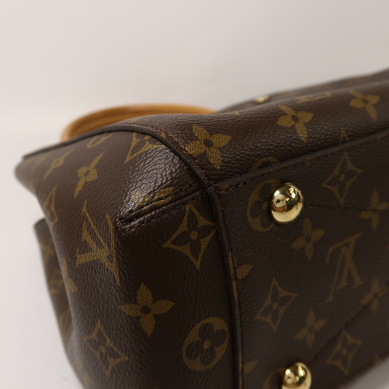 LOUIS VUITTON Monogram Montaigne BB金扣手挽肩背兩用袋-11