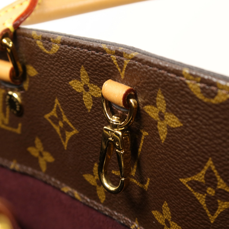 LOUIS VUITTON Monogram Montaigne BB金扣手挽肩背兩用袋-14
