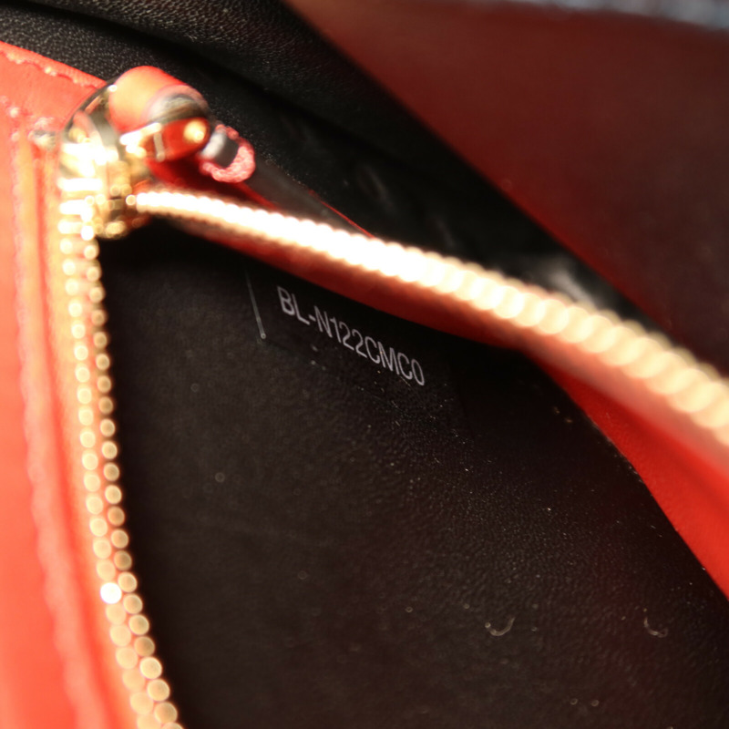 Valentino 牛皮皮革Chain Shoulder銀扣鏈帶肩背袋-6