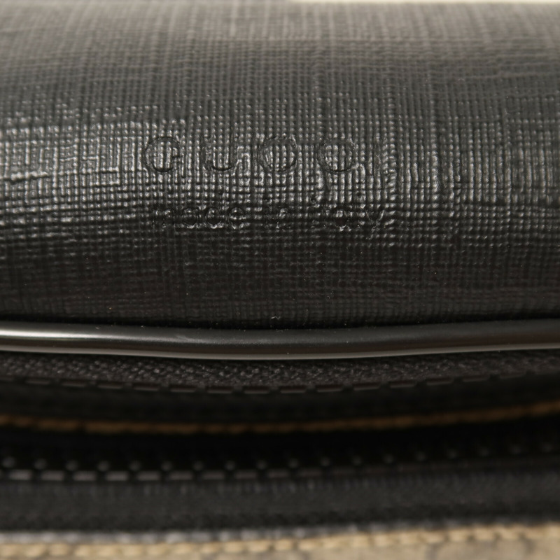 GUCCI 塗層帆布Waist Bag銀扣腰包-15