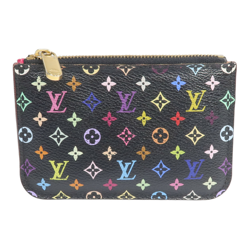LOUIS VUITTON Monogram Multicolore Card Case金扣卡片套-0