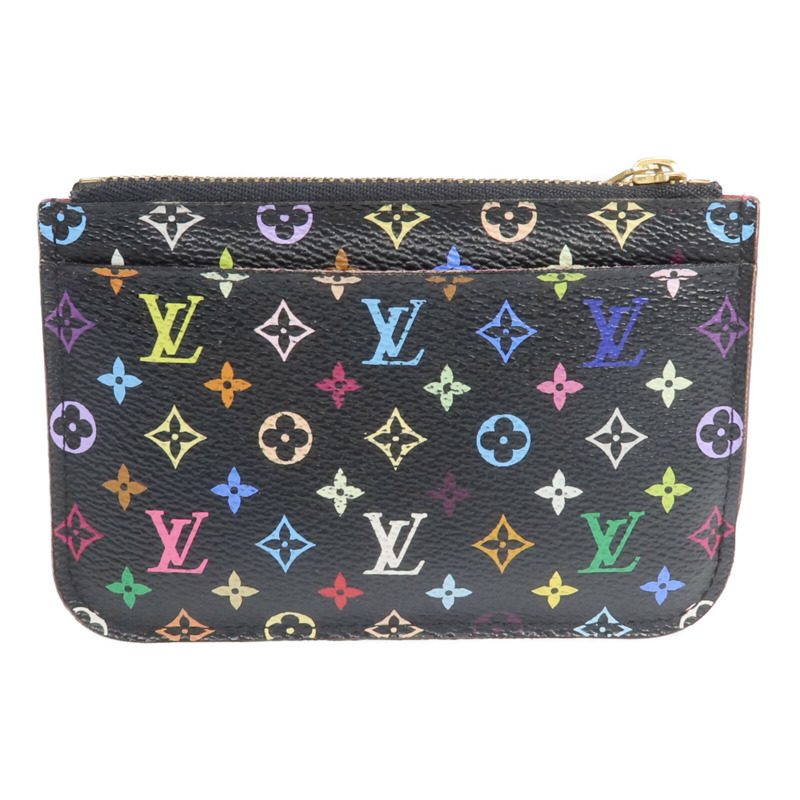 LOUIS VUITTON Monogram Multicolore Card Case金扣卡片套-1