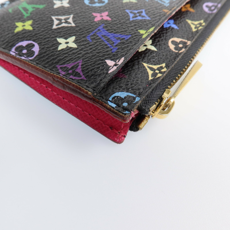 LOUIS VUITTON Monogram Multicolore Card Case金扣卡片套-8