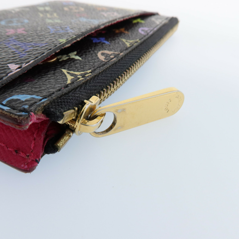 LOUIS VUITTON Monogram Multicolore Card Case金扣卡片套-10