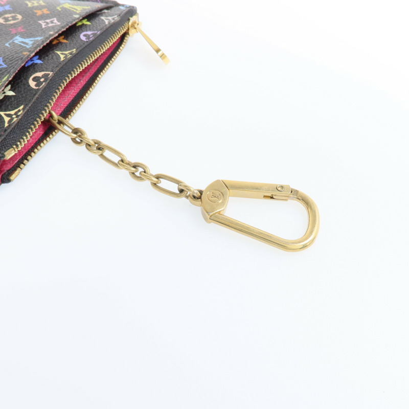 LOUIS VUITTON Monogram Multicolore Card Case金扣卡片套-15