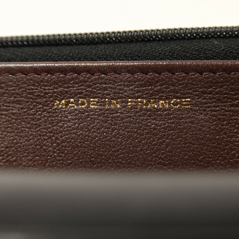 CHANEL 羊皮皮革WOC Wallet on Chain金扣鏈帶肩背袋-6