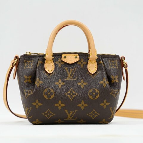 LouisVuitton/路易威登 Monogram Turenne NANO 中古餃子包 斜背包