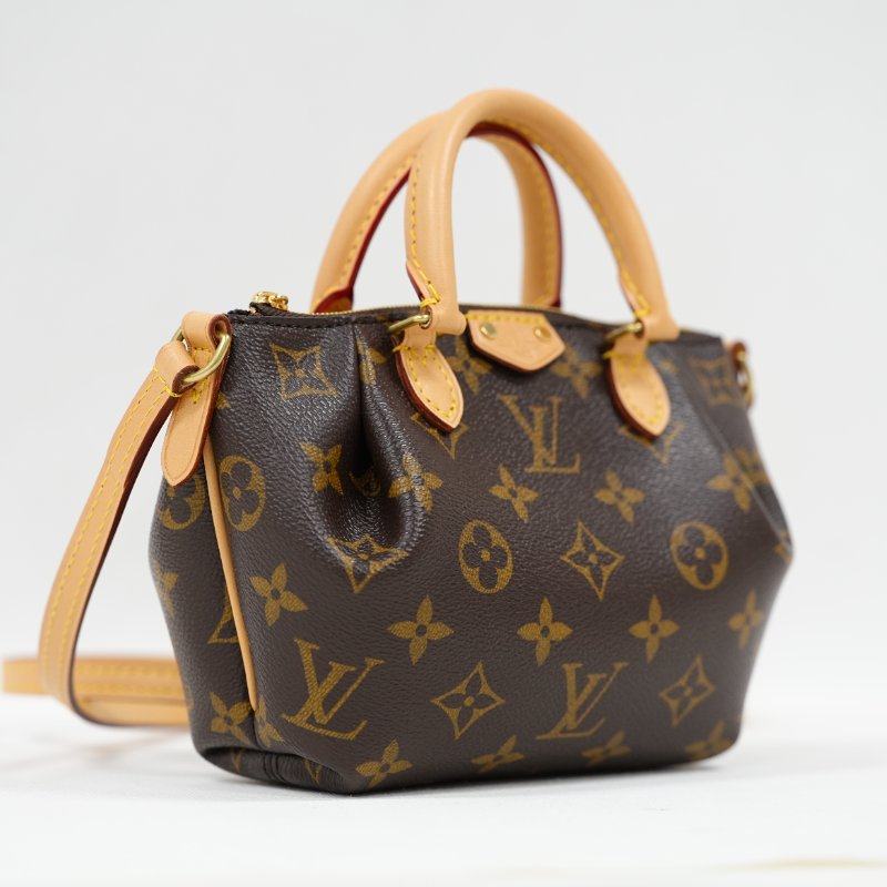 LouisVuitton/路易威登 Monogram Turenne NANO 中古餃子包 斜背包-1