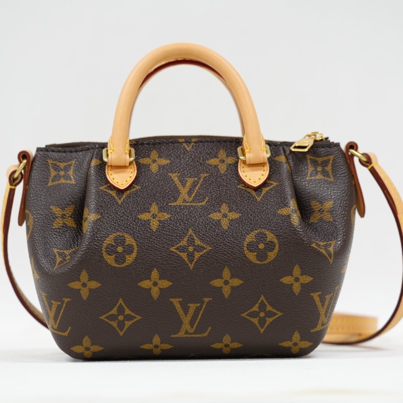 LouisVuitton/路易威登 Monogram Turenne NANO 中古餃子包 斜背包-2