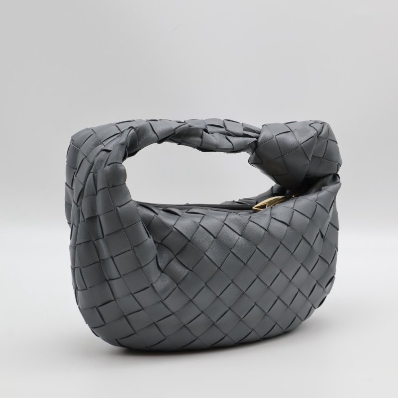 BOTTEGA VENETA Mini jodie和尚包 - 深灰藍-1