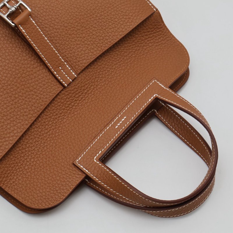 HERMES Halzan 25 - 金棕銀 K-5