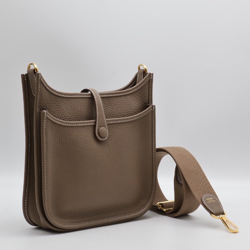 HERMES Evelyne 23 - 灰金 K-1