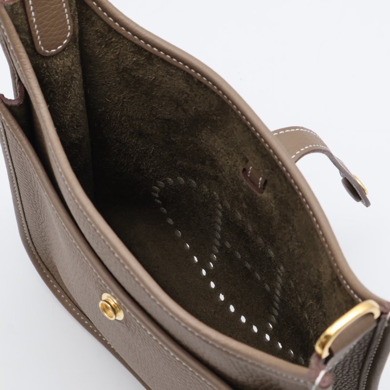 HERMES Evelyne 23 - 灰金 K-2