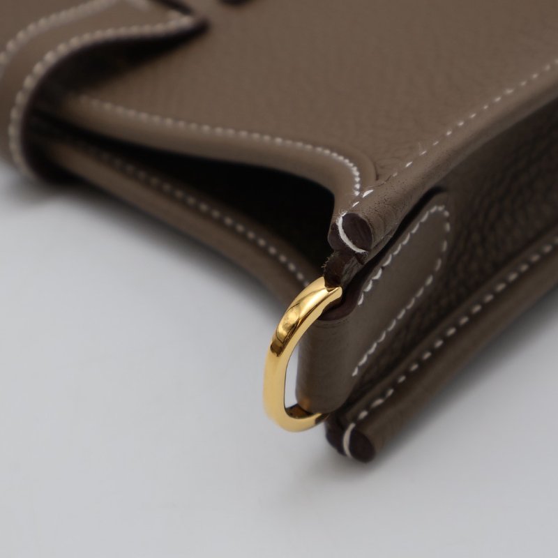 HERMES Evelyne 23 - 灰金 K-8