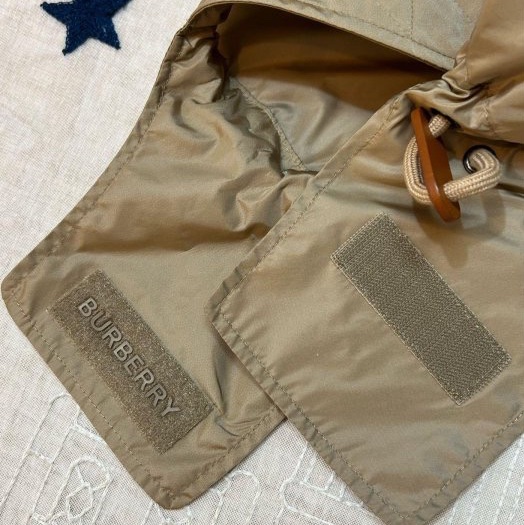 BURBERRY英國蜜色塔夫綢風雪大衣UK6-10