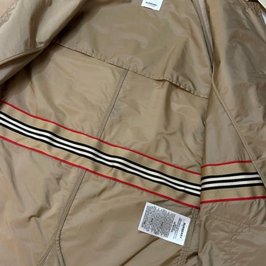 BURBERRY英國蜜色塔夫綢風雪大衣UK6-12