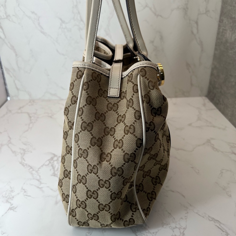 💗香緹國際精品💗 767 Gucci 托特包 刺繡老花-4