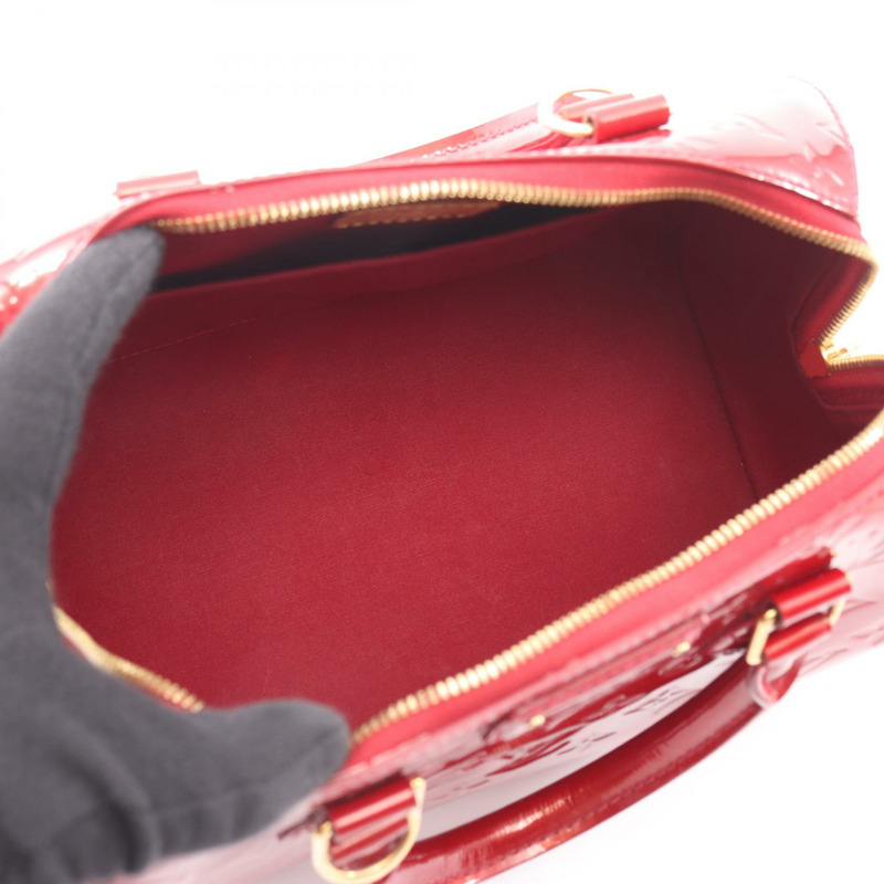 路易威登 Montana 單肩手提包 M90058 Vernis 皮革 Pomme Damour 二手-2