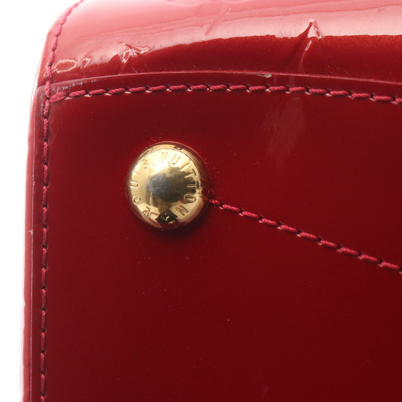 路易威登 Montana 單肩手提包 M90058 Vernis 皮革 Pomme Damour 二手-8