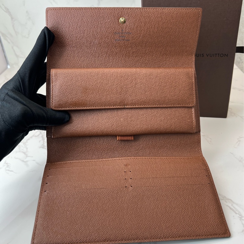 💗香緹國際精品💗 768 LV 對折長夾 #M63006 盒裝完整-7