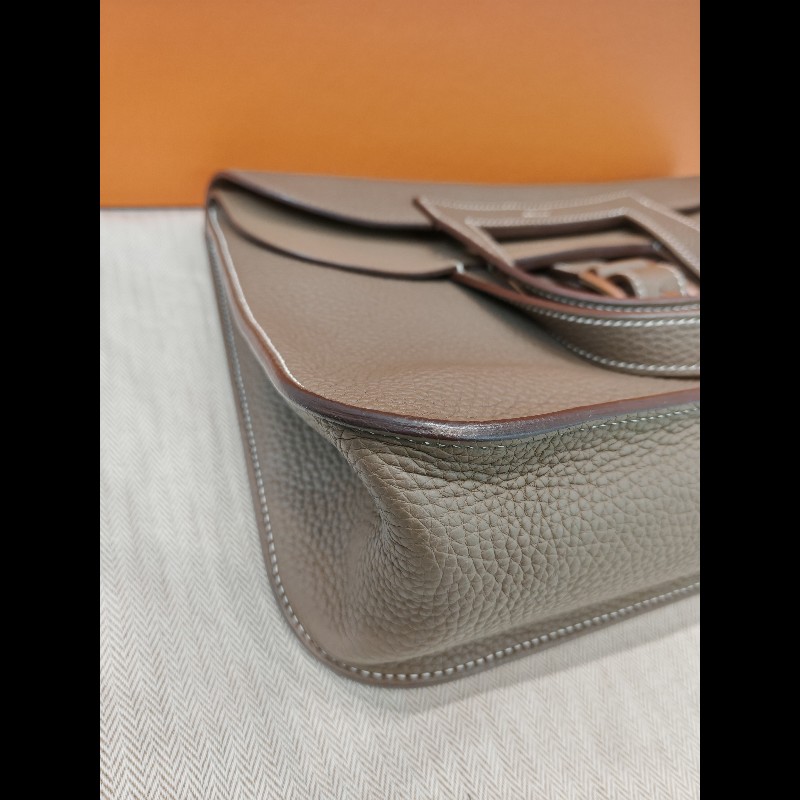 Hermes Halzan 31 
大象灰銀扣-6