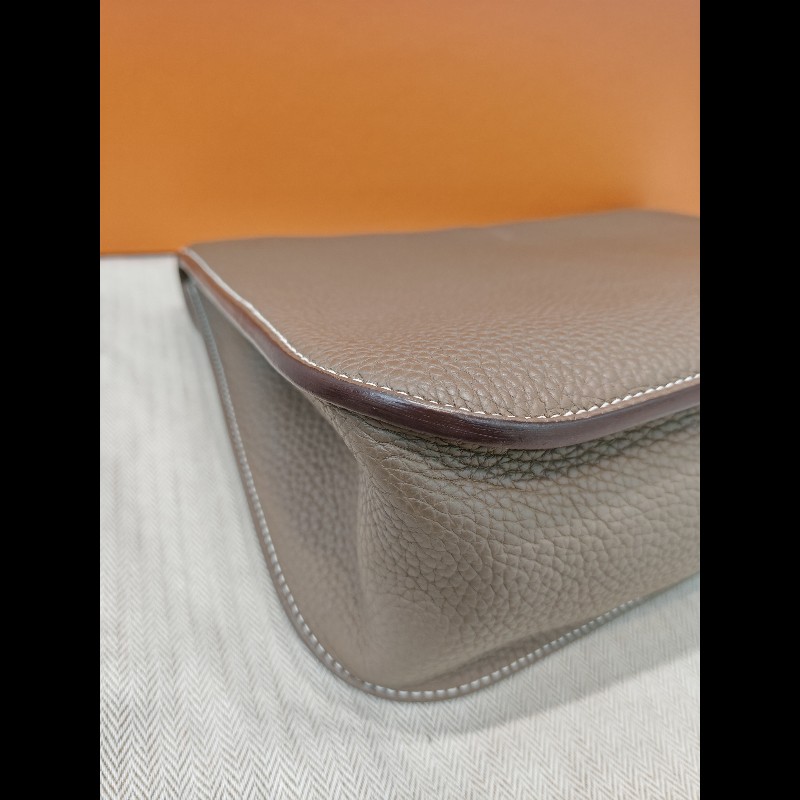 Hermes Halzan 31 
大象灰銀扣-8