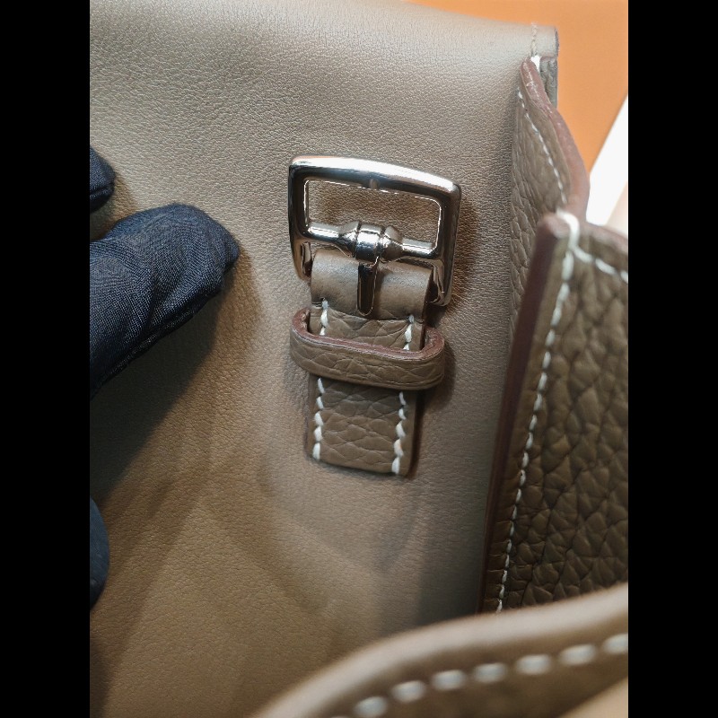 Hermes Halzan 31 
大象灰銀扣-17