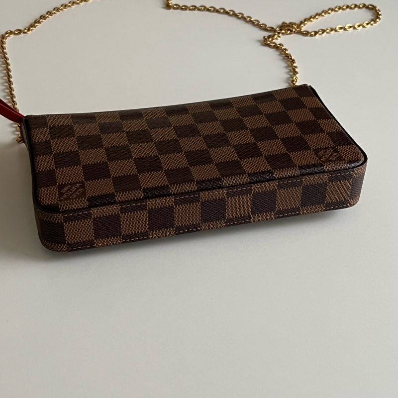 LV 棋盤格三合一woc 鏈條包 N63062-9