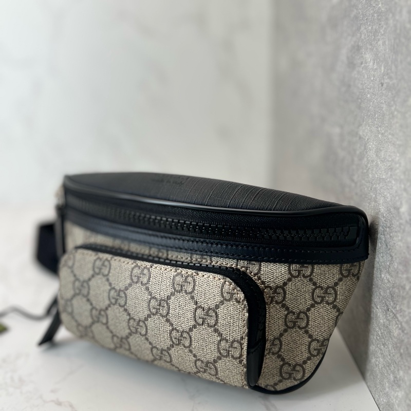 💗香緹國際精品💗 769 Gucci 帆布腰包 極新-2
