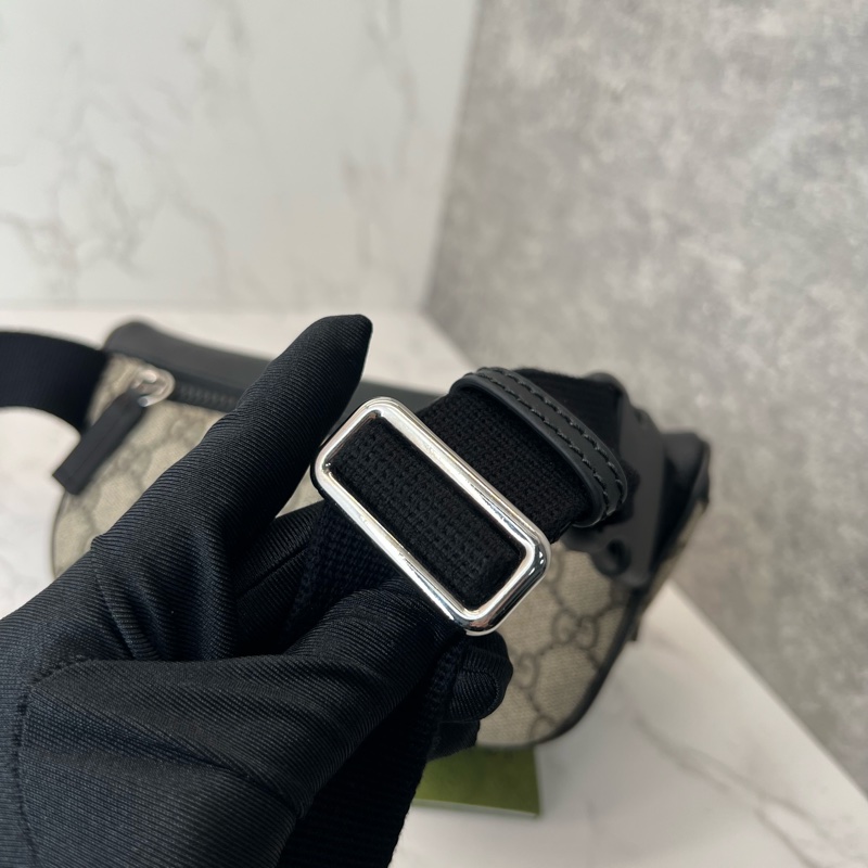 💗香緹國際精品💗 769 Gucci 帆布腰包 極新-5