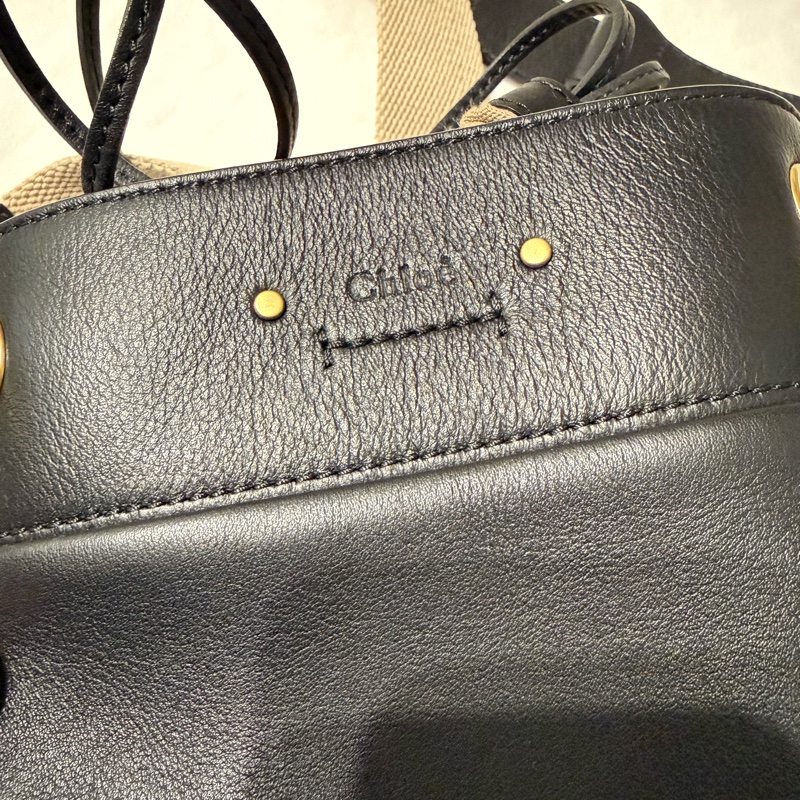 Chloé Roy 系列 黑色水桶包 99新-5