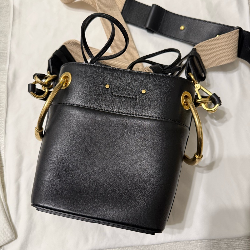 Chloé Roy 系列 黑色水桶包 99新-7