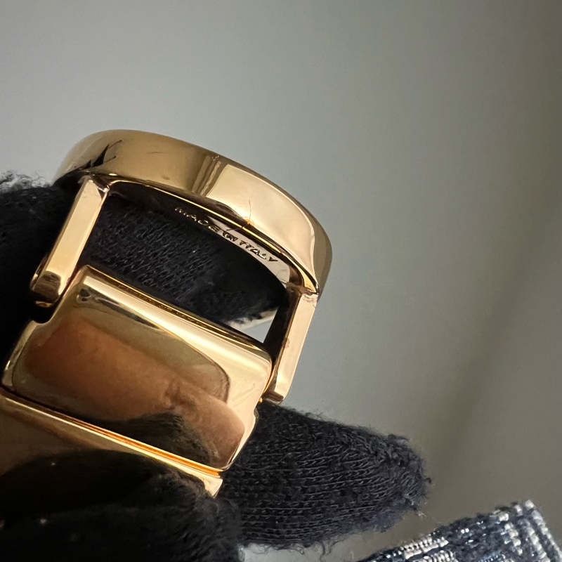 Dior 經典雙面老花皮帶 CD logo(藍）-26