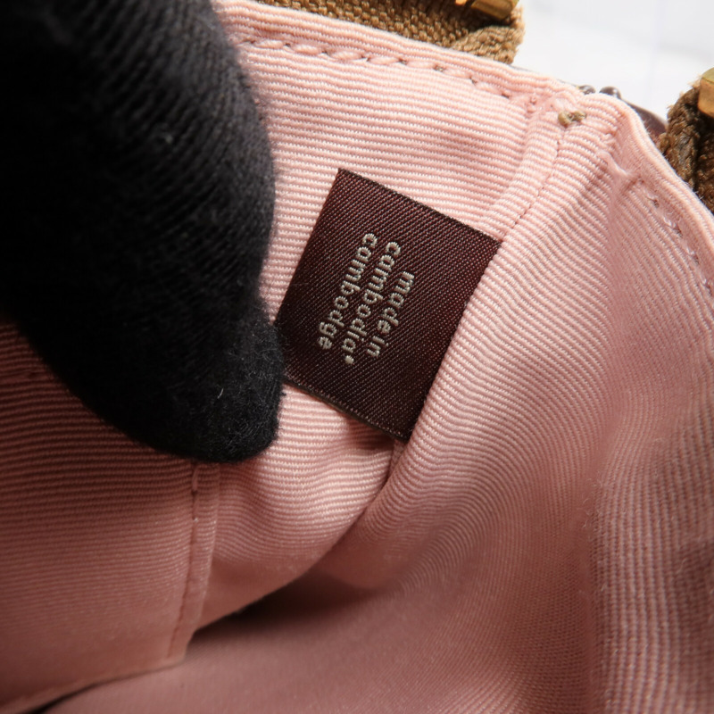 COACH 塗層帆布Pouch金扣錢包-13