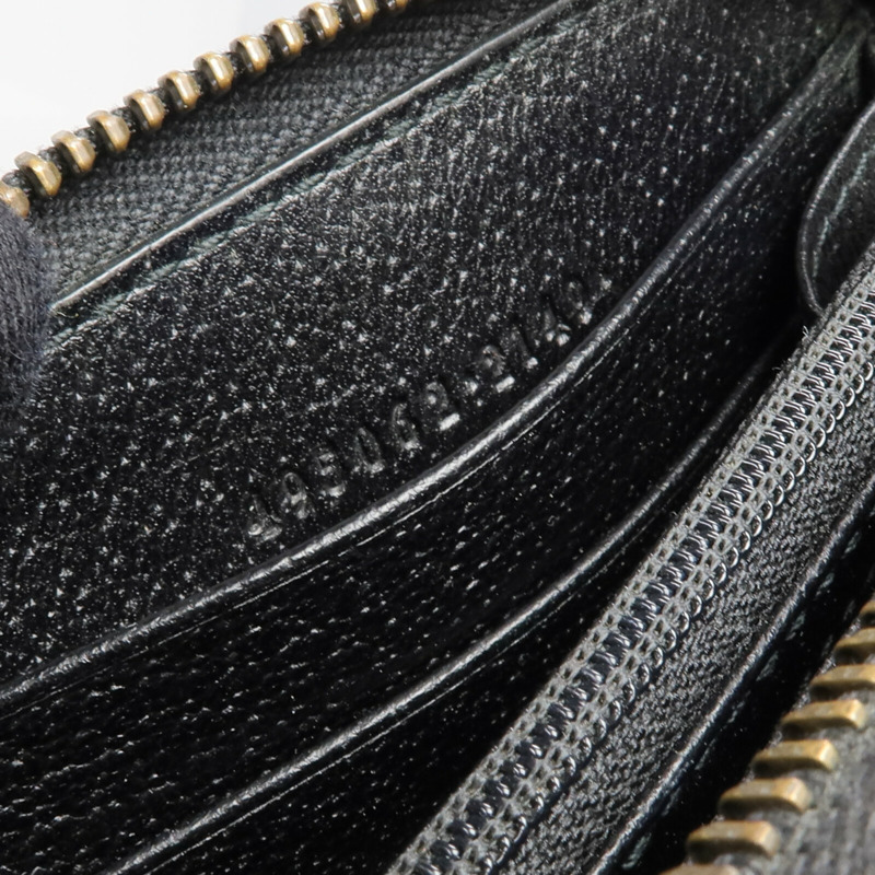 GUCCI 牛皮皮革Wallet金扣長錢包-17