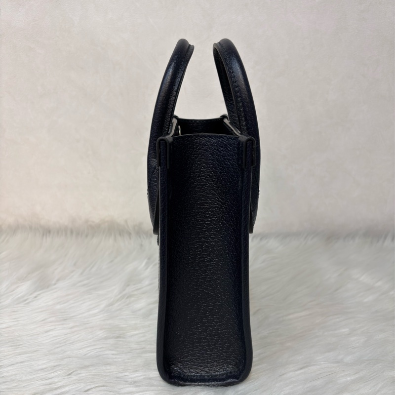 GUCCI 671623 Mini tote bag GG 字紋 老花 手提包 斜背包 琴譜包-6