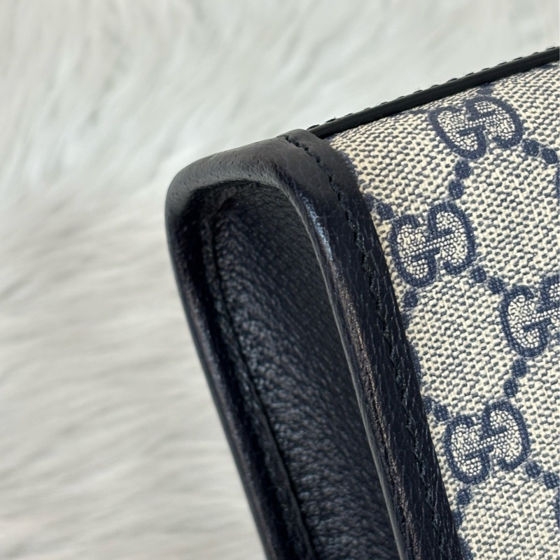 GUCCI 671623 Mini tote bag GG 字紋 老花 手提包 斜背包 琴譜包-10