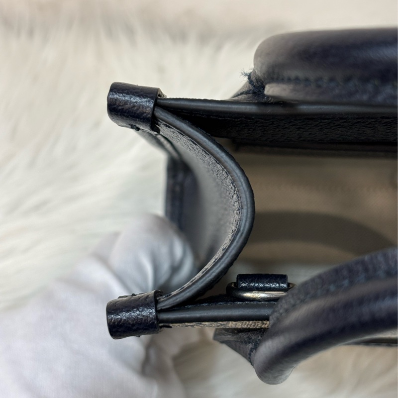 GUCCI 671623 Mini tote bag GG 字紋 老花 手提包 斜背包 琴譜包-15