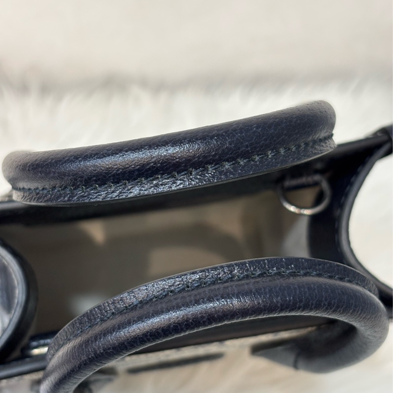 GUCCI 671623 Mini tote bag GG 字紋 老花 手提包 斜背包 琴譜包-17