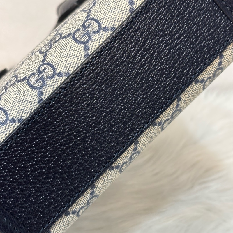 GUCCI 671623 Mini tote bag GG 字紋 老花 手提包 斜背包 琴譜包-20