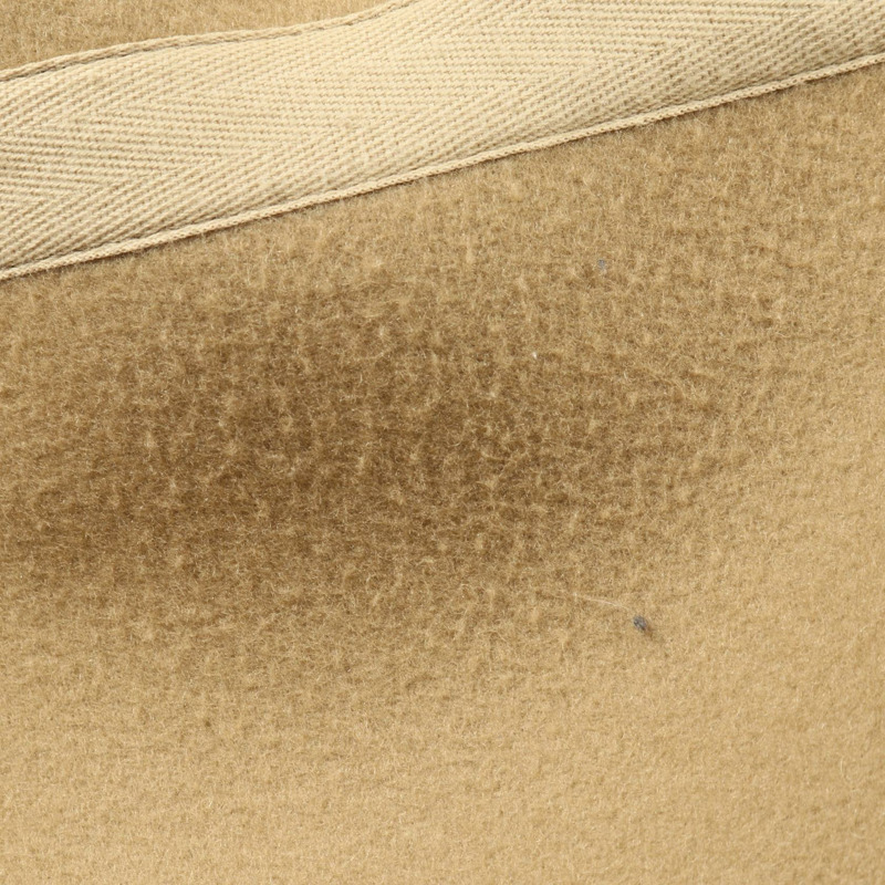 CELINE 羊毛米色帶帽大衣 #36 二手女款-6