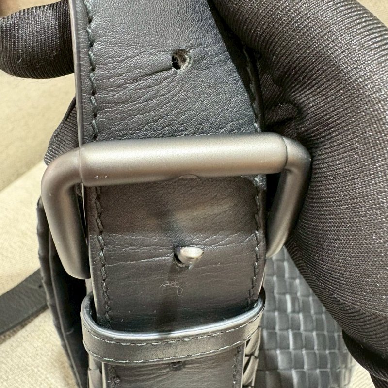 Bottega Veneta 編織掀蓋側背包-14