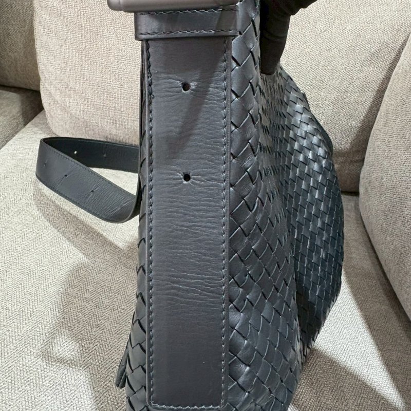 Bottega Veneta 編織掀蓋側背包-16